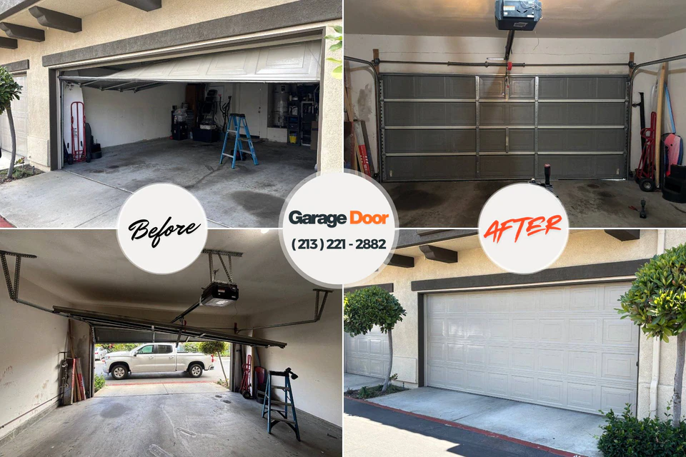 Before and after: garage door repair near me Pagosa Springs